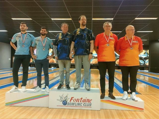 finale régionale doublettes hommes catégorie HONNEUR à FONTAINE